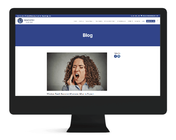 Dentist Website Design