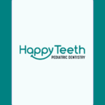 Happy Teeth Pediatric Dentistry logo, featuring a playful and vibrant design that highlights joyful dental experiences for kids